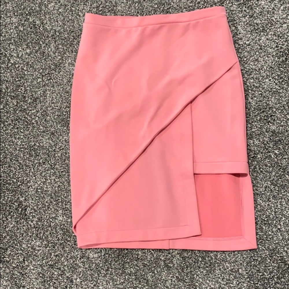 Pink Midi/Mini skirt